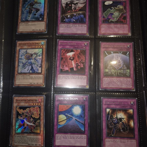 Yugioh Binder used with mostly very good condition cards
