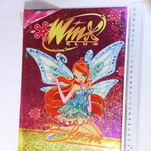 Winx Club Bloom A4 Notebook Cover used