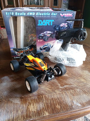 VRX Dart Buggy remote control new 1/18 scale with battery