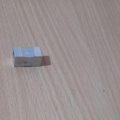 Metal Pencil Sharpener silver new