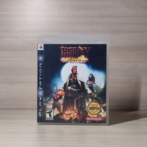 Hellboy The Science of Evil PS3 game like new, American version