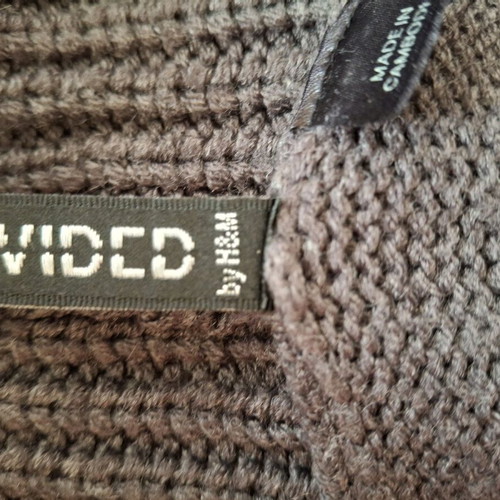 Knitted dress Divided by H&M L like new, gray