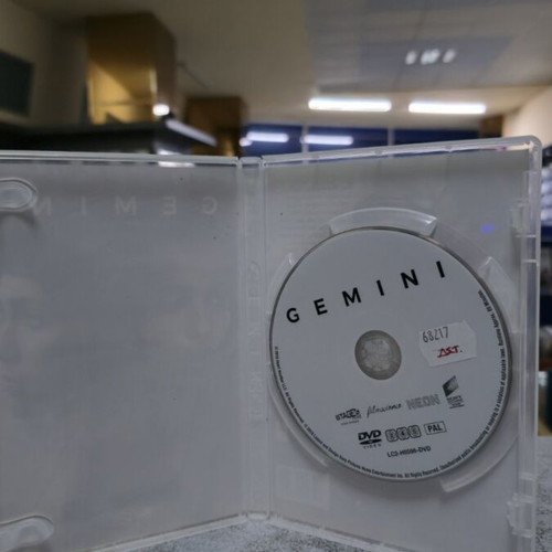 Gemini DVD like new, subtitled