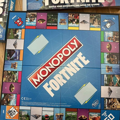 Monopoly Fortnite Edition board game