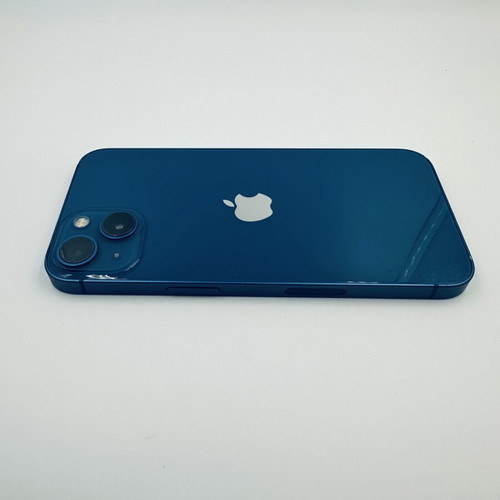 iPhone 13 Blue like new with 100% battery, charger and cable