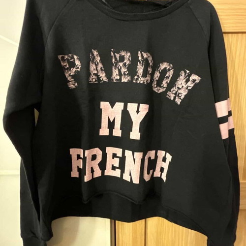 Blouse Pink Woman black size M like new