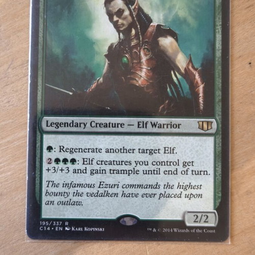 Magic The Gathering Ezuri, Renegade Leader card used
