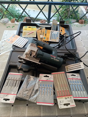 Bosch GST 85 PBAE σέγα με βαλίτσα και λάμες, 580W