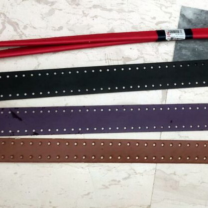 Handles for knitted bags crossbody and shoulder, like new, leatherette
