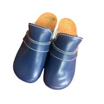 Δερμάτινα παιδικά clogs καινούργια, ορθοπαιδικά, μέγεθος 29, μπλε