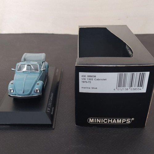 Minichamps VW 1302 Cabriolet 1:43 scale collectible model new