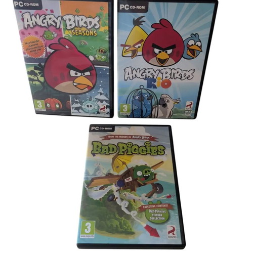Angry Birds games bundle for PC, used