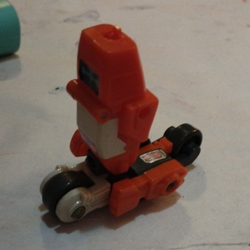 Globo Metamorphs G1 Technobots Computron Afterburner Robot Figure used