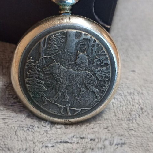 Lightning pocket watch new, mechanical, made in USSR
