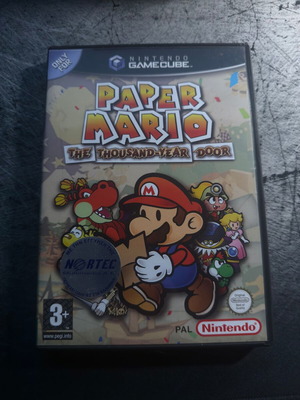 Paper Mario The Thousand-Year Door Nintendo GameCube like new
