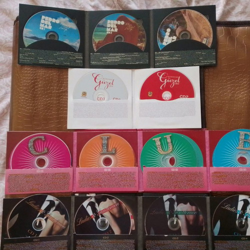 Collection of 22 used CDs with a wide variety of music