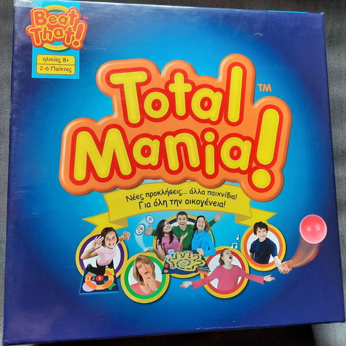 Total Mania! board game like new with new challenges for the whole family