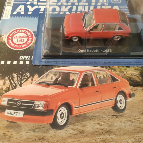 Opel Kadett 1983 1:43 diecast car new with Hachette collection issue