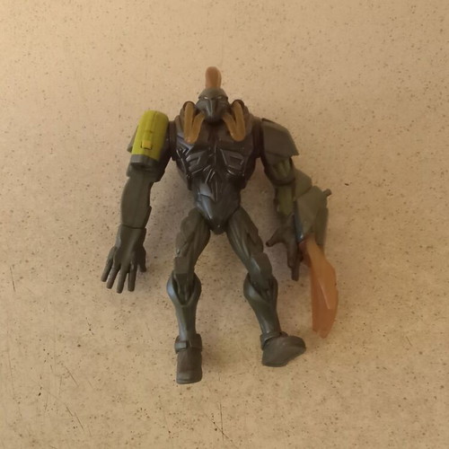 Max Steel Spider Claw Toxzon action figure used, Mattel 2012