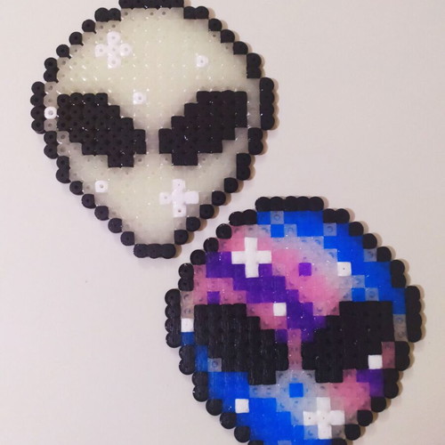 Handmade Galaxy Alien decorative item new