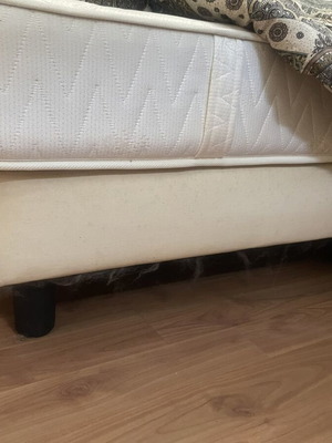 Semi-double bed 110x200 with mattress base