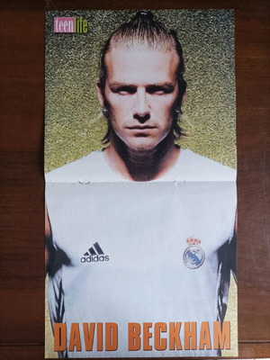 David Beckham poster like new from Teen Life magazine