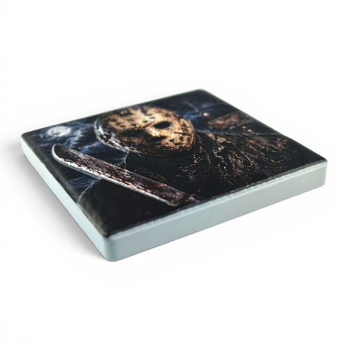 Friday the 13th Jason Voorhees Ceramic Fridge Magnet 57×57 mm new
