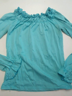 Blue blouse S smile like new, turquoise