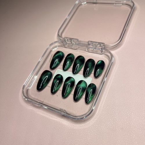 Handmade press-on nails new with full application kit