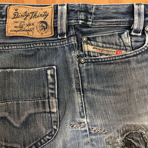 Diesel jeans used collectible anniversary Dirty Thirty W30 L32