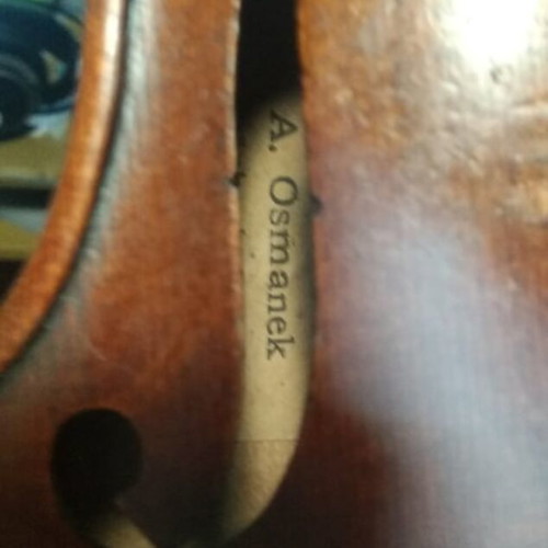A.Osmanek handmade Austrian 4/4 violin with 150-year-old wood