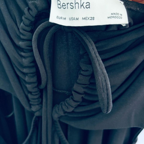 Bershka black cut out one-piece jumpsuit like new