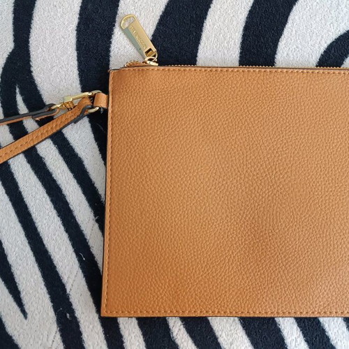 Steve Madden small brown clutch bag like new