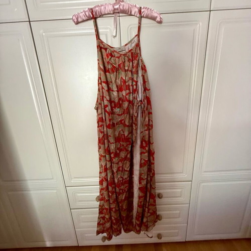 Nidodileda maxi dress like new, 100% viscose with side ties