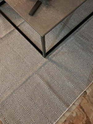 IKEA 100% cotton rug like new, 170x240