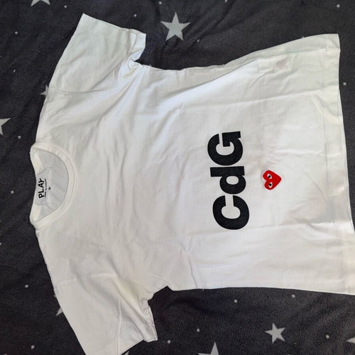 Comme Des Garcons white T-shirt size M new