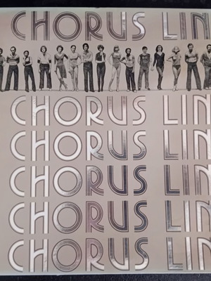 A Chorus Line vinyl LP record 33 rpm used