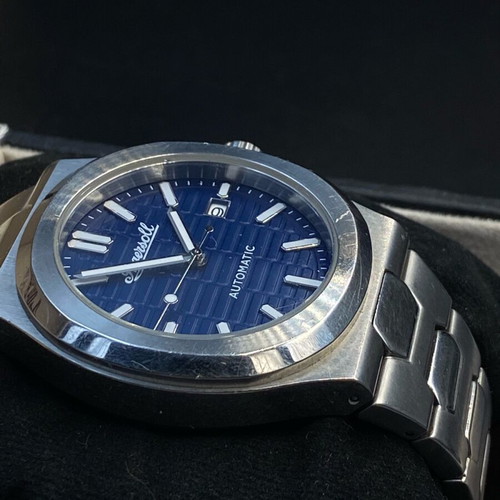 Ingersoll The Catalina Automatic watch like new, blue dial