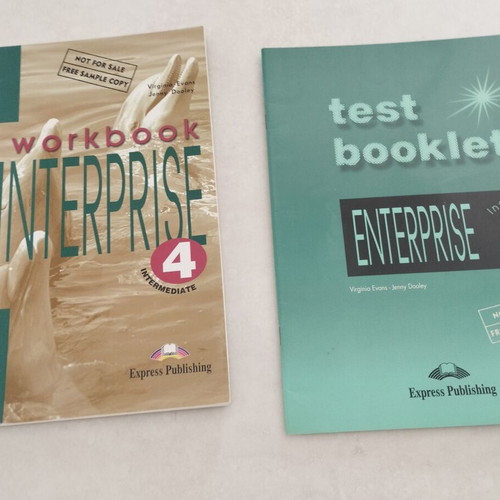 Enterprise 4 Intermediate B2 Teacher's Book Set like new