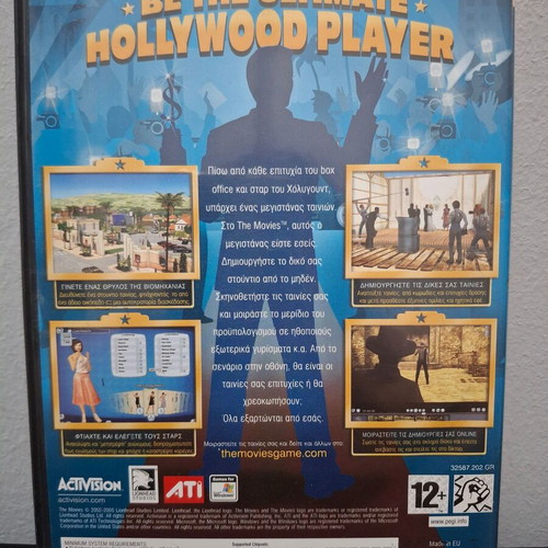 The Movies PC game like new, simulation