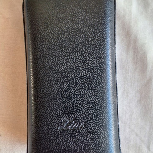 Zino Davidoff Black Leather Cigar Case XL-3