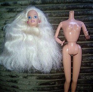 Barbie για ΟΟΑΚ. Κεφάλι 1976 και σώμα 1966 (Mattel)