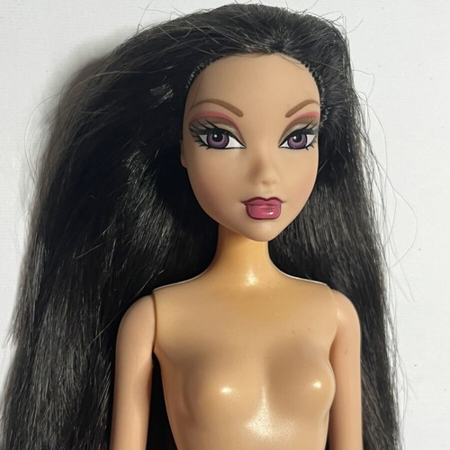 Myscene Nolee doll used with authentic bag and shoes