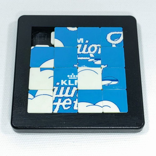 KLM Royal Dutch Airline Mini Puzzle Junior Jet like new