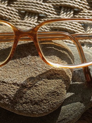 Lozza Vintage Beige Eyeglasses Like New