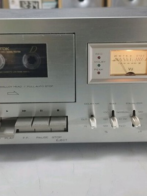 Rotel stereo cassette deck used for repair or spare parts