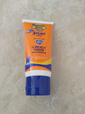 Banana Boat Sport Ultra SPF 100 αντηλιακό γαλάκτωμα καινούργιο, 90ml