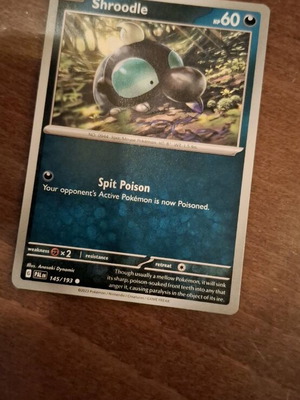 Pokemon Card Shroodle new