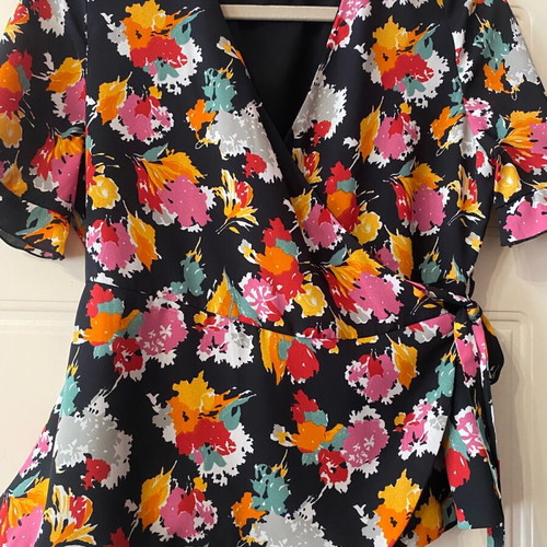 Floral shirt Zara Trafaluc Collection like new, size L