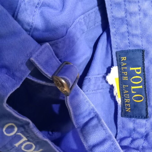 Polo hat used, size L, blue